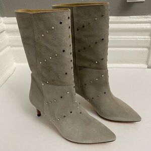 IRO Milow Studded Suede Boots